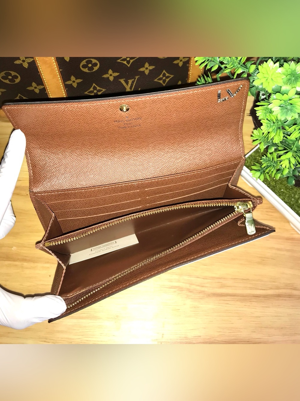 ✅LV BUNDLE DEAL LARGE BAG+LONG WALLET AUTHENTIC - Picture 10 of 14